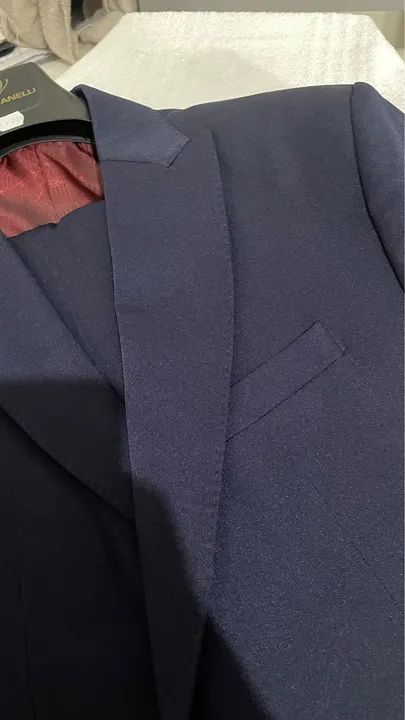 Terno Masculino Azul - Novo