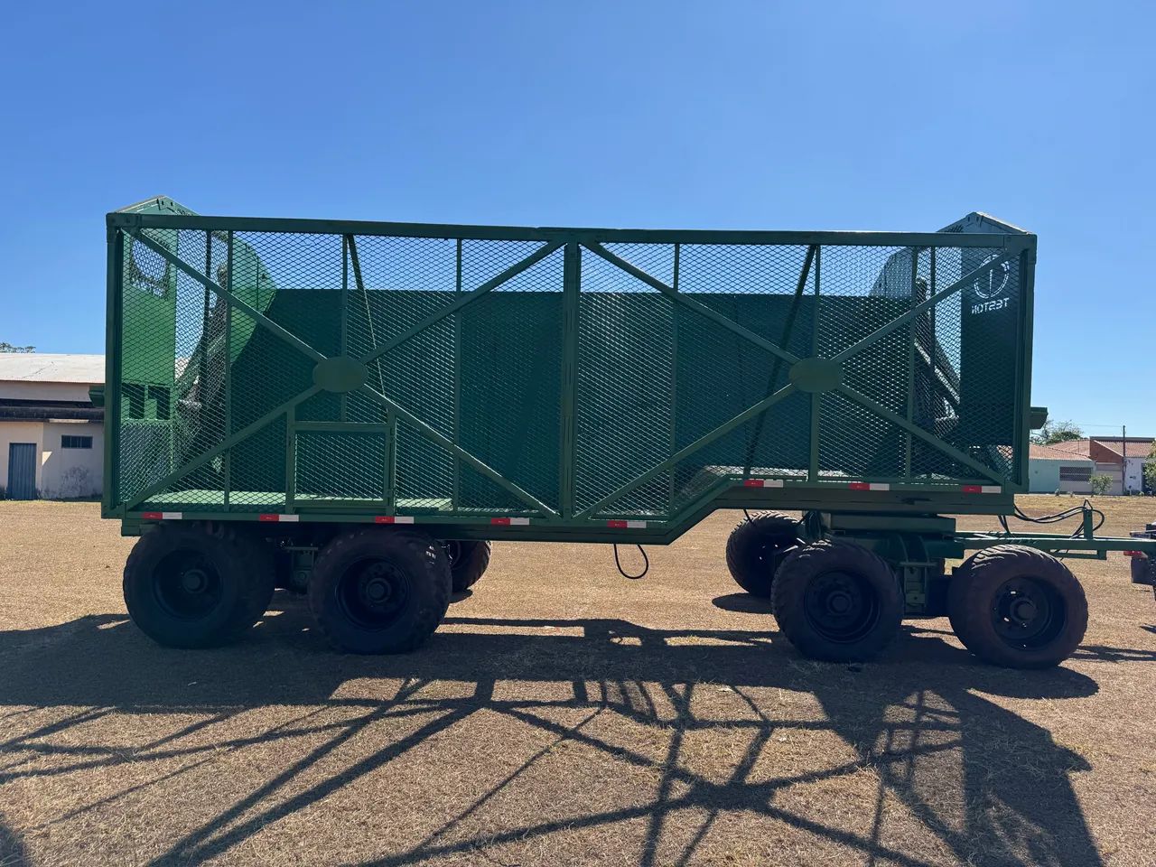 Transbordo de cana teston 4 eixos usina canavieiro - Foto 4