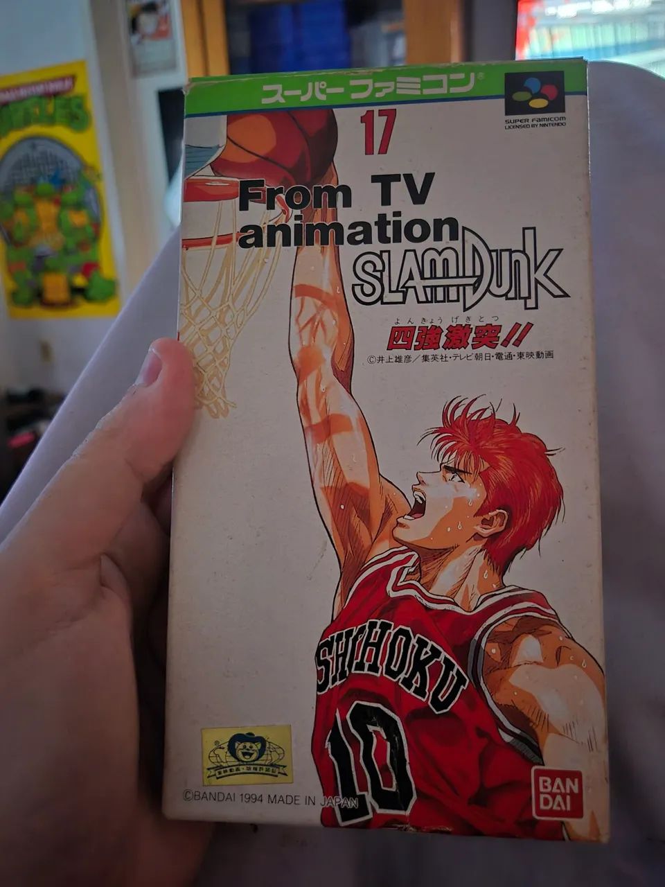 Jogo Super Nintendo - Slam Dunk - From TV Animation