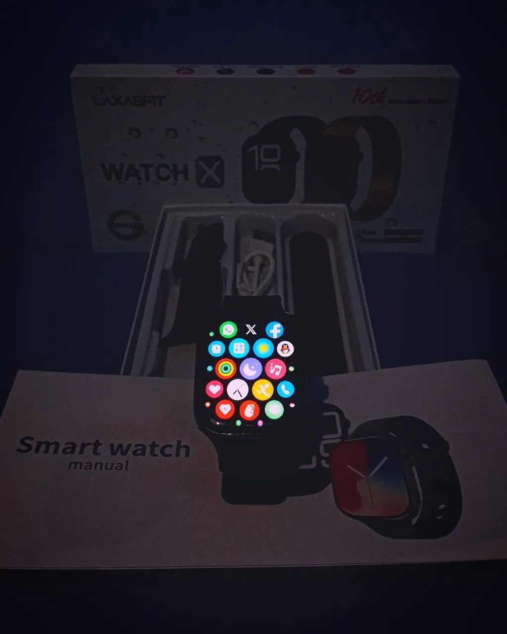 Relógio Smart Watch X - Novo - Entrega GRÁTIS em Manaus - Foto 2