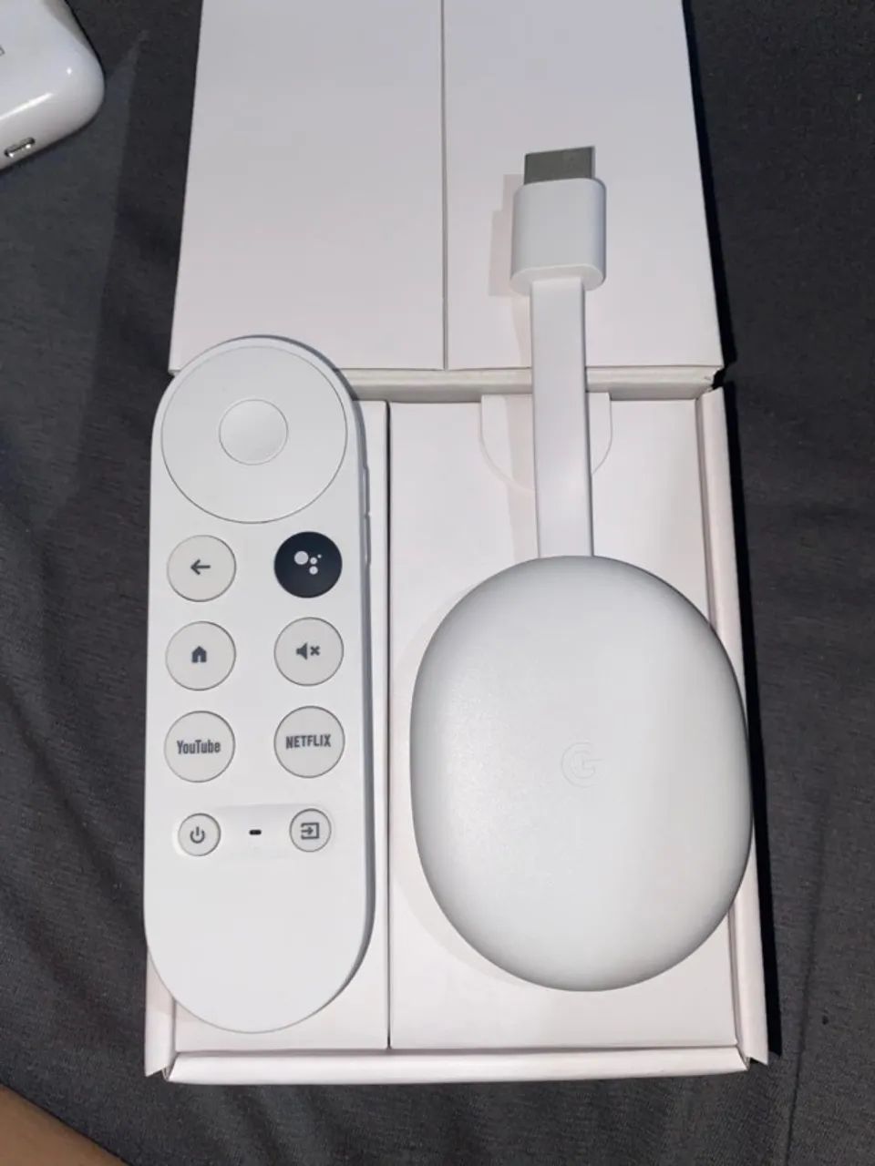 Google Chromecast With Google Tv Full Hd 8gb Snow 2gb Ram - Foto 5