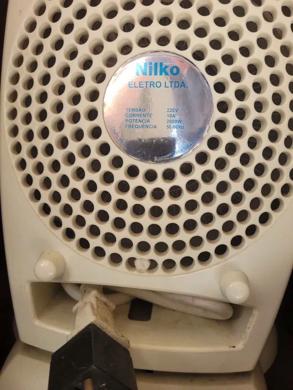 Aquecedor nilko 2 em 1 220V  - Foto 2