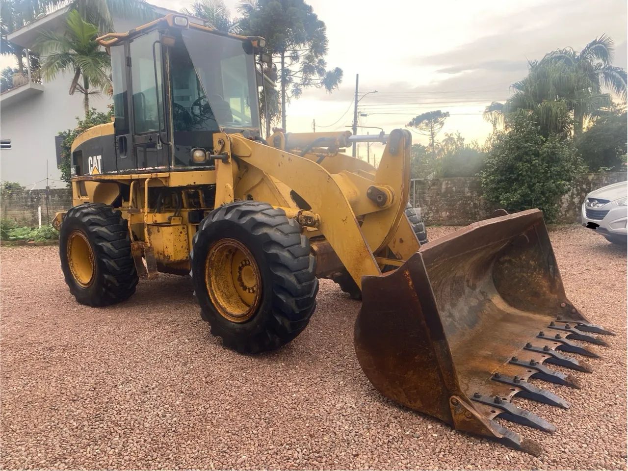 Pá carregadeira  caterpillar 924g