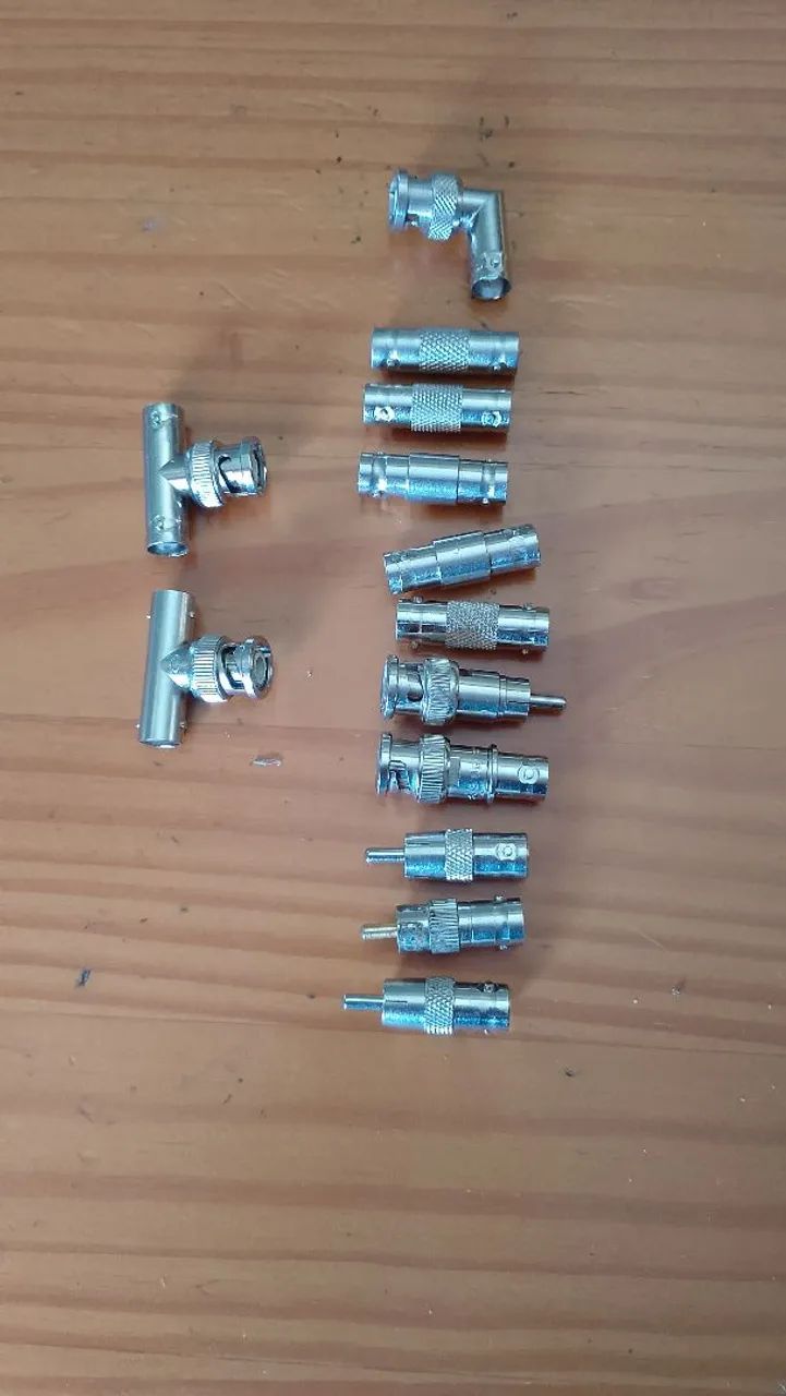 Conectores BNC para Câmeras e Equipamentos