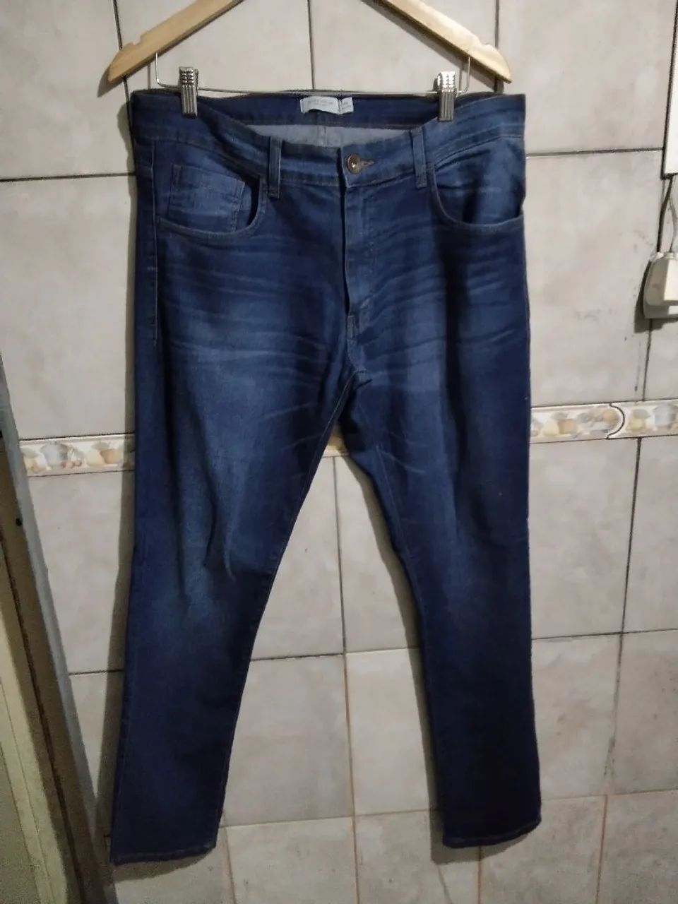 Calça Jeans  wear Azul Escuro