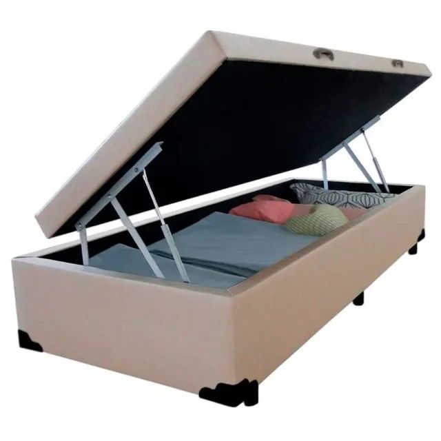 Cama Box Baú Solteiro 88x188 - Foto 6