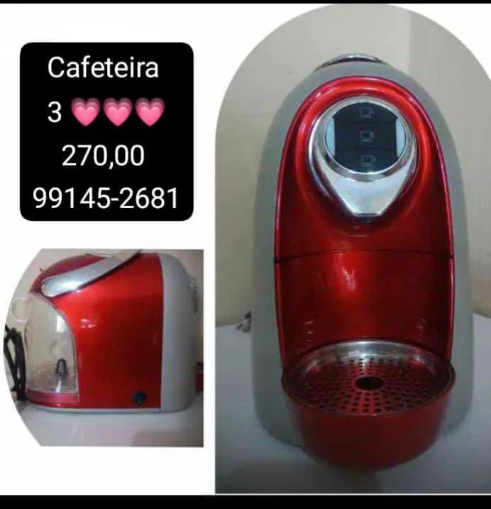 Cafeteira Elétrica 3 Corações