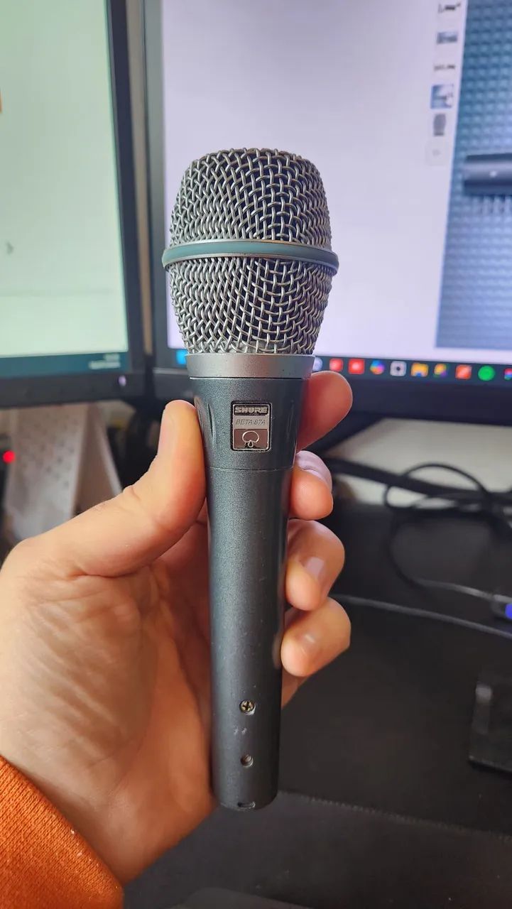 Microfone Shure Beta 87A - Original429414127806064640