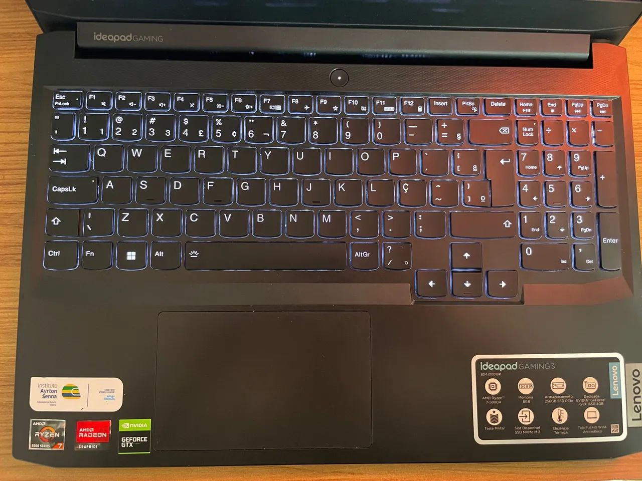 Lenovo Ideapad Gaming 3 Ryzen 7 5800H - Foto 5