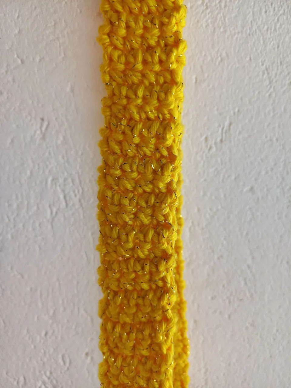 Porta Garrafa - Crochê Amarelo Canário  - Foto 5
