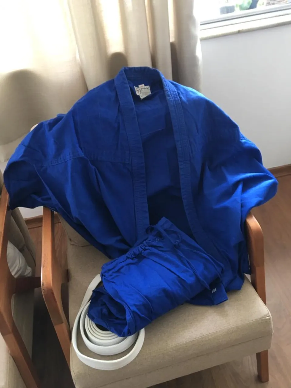 Kimono Jiu-Jitsu TORAH Azul A5 Reforçado