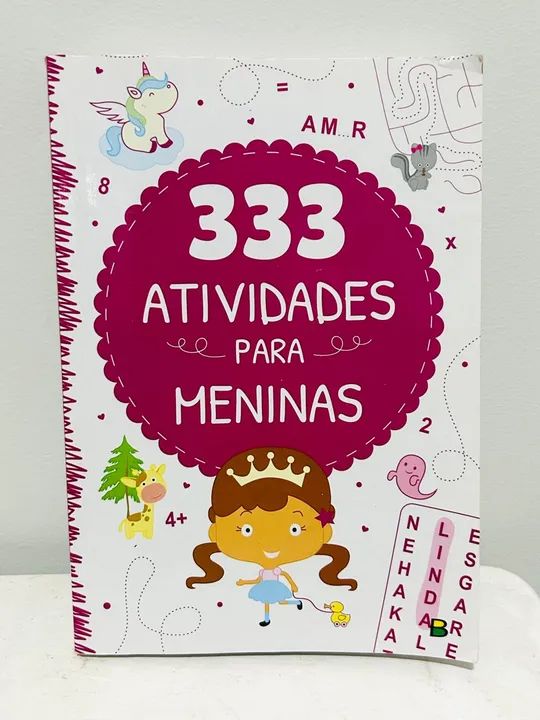 333 Atividades para Meninas - Livro de Atividades