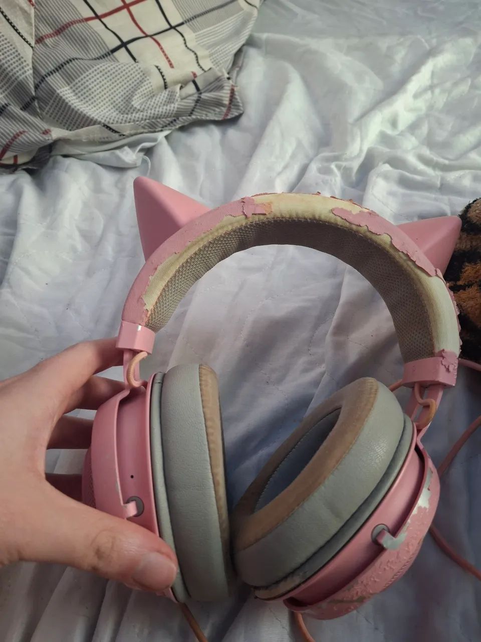 Razer Kraken Kitty Quartz Pink Original - Foto 4