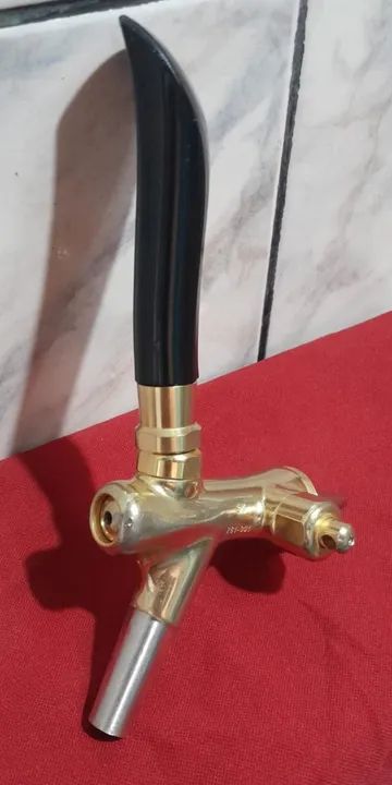 Torneira Italiana De Chopp - Vin Service (Dourada) - Foto 6