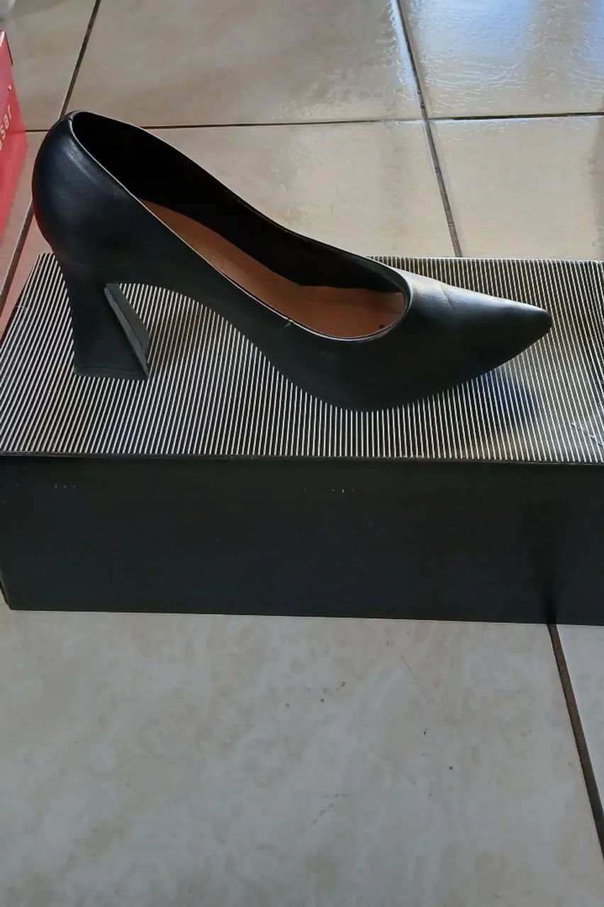 Sapato Scarpin Preto 