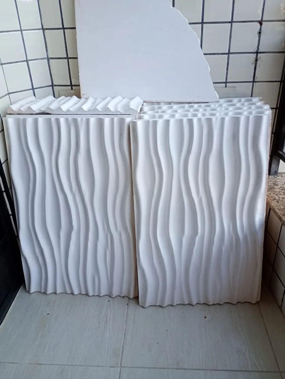 Placa 3D gesso