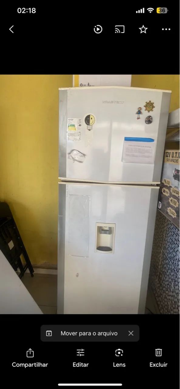 Geladeira Brastemp frost free em ótimo estado - Foto 3