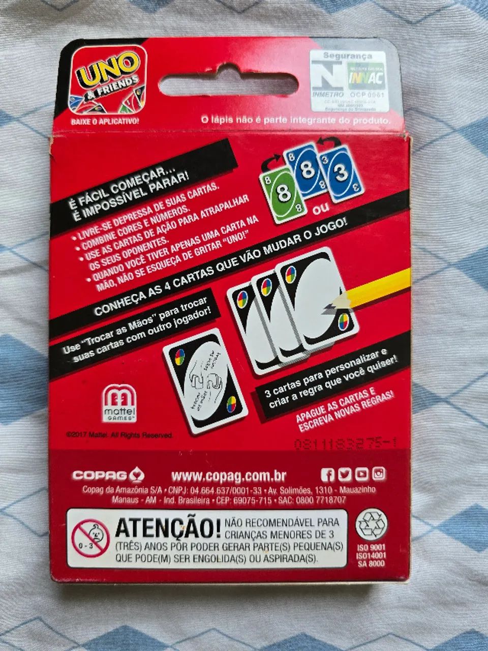 Uno - Jogo de cartas - Mattel - Foto 2