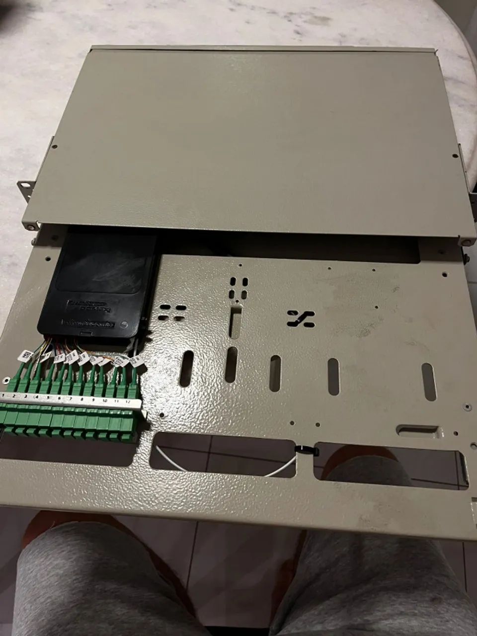 DIO Óptico 12FO 1U - Rosenberger Domex Intercon II - SC/APC