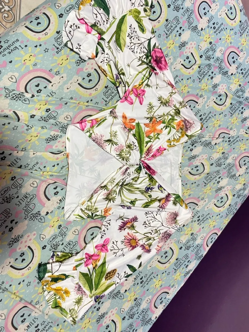 Conjunto Floral Elegante