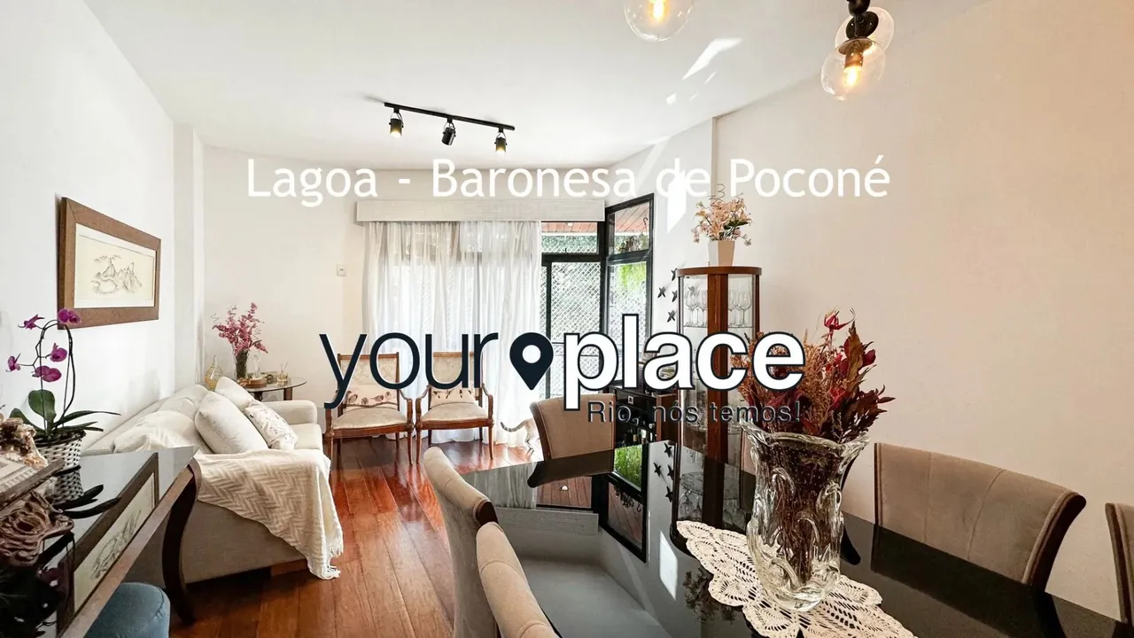 Apartamento à venda na Lagoa Baronesa de Poconé, 127 m2, Varanda, 3 Quartos (1 Suíte), Sa