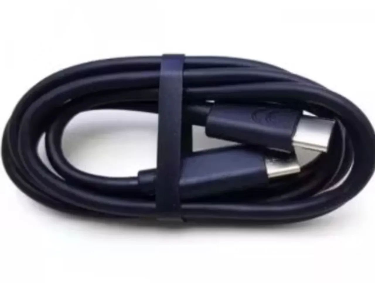 Cabo USB-C para USB-C 1 Metro preto  - Foto 3