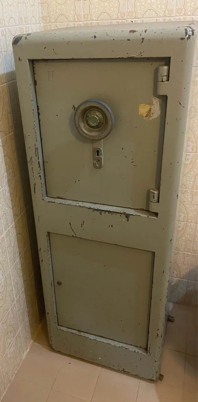 Antique Steel Safe