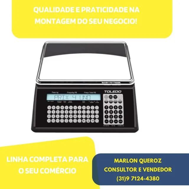 Balança digital Prix4 Etiquetadora com WiFi