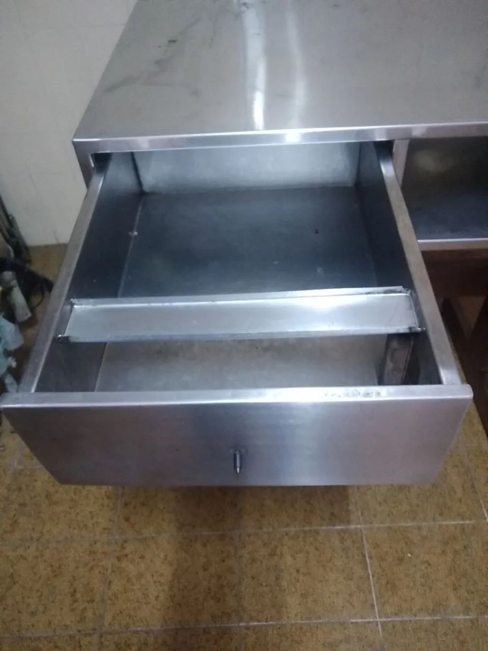 Gaveta em inox para maq de café expresso - Foto 5