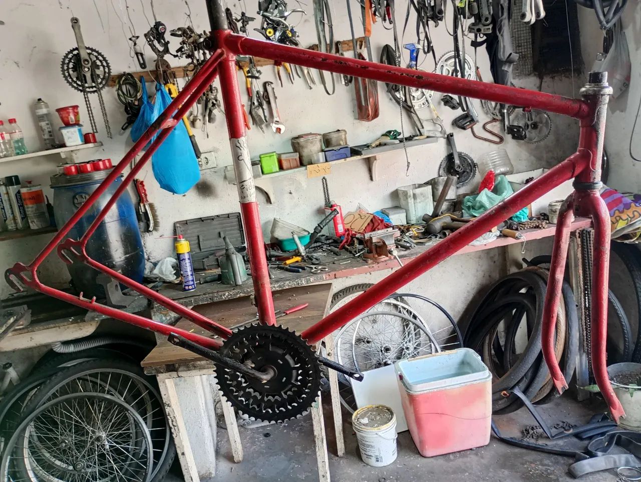 Quadro de bicicleta Monark 10 aro 27  - Foto 3