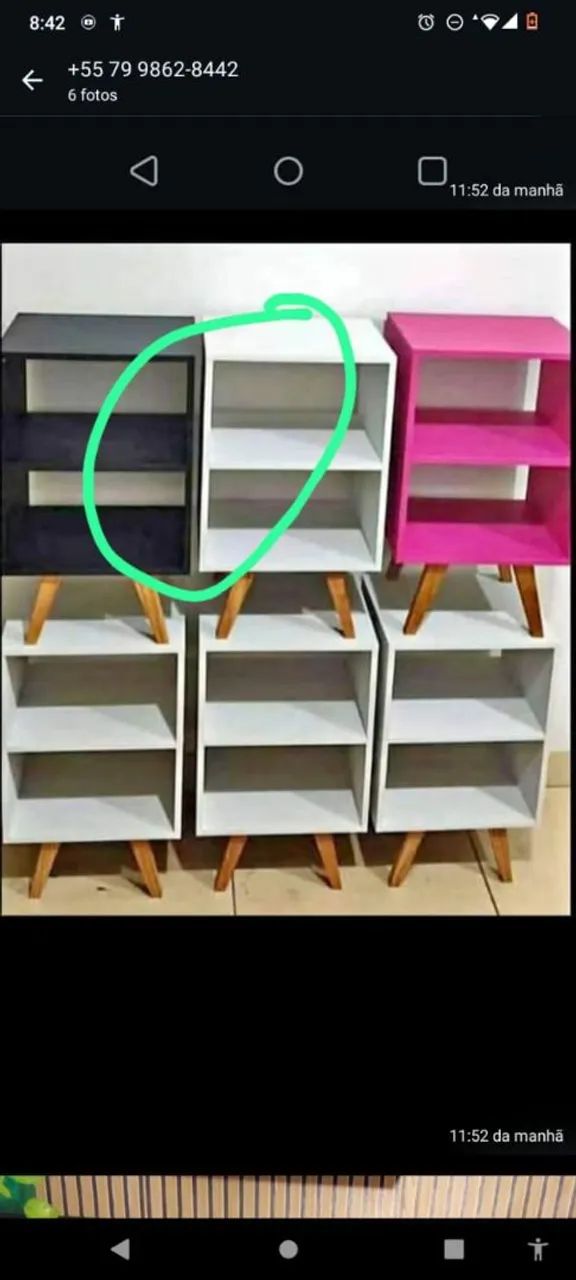 Vendo lindas mesinha de canto e aparador Fabricação própria mdf  *