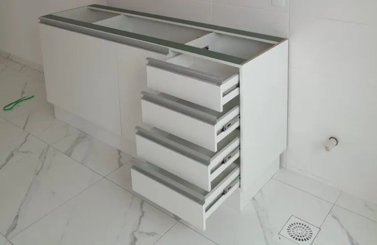 BALCÃO DE PIA 100% MDF 