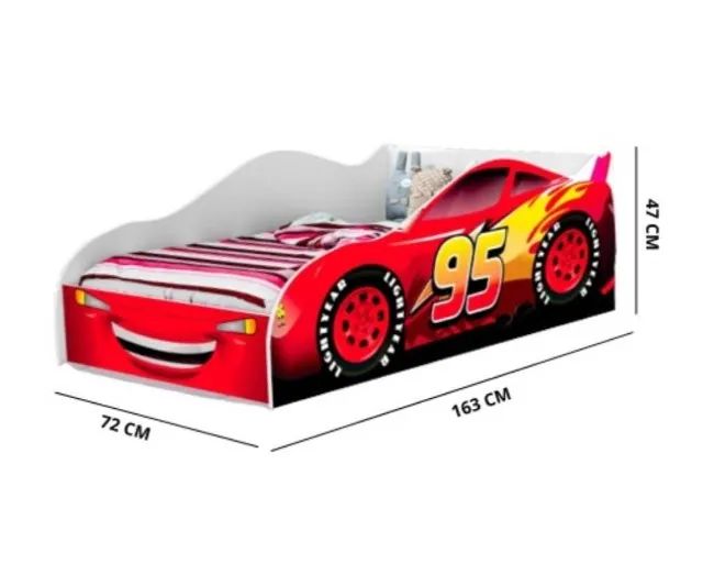 Cama Carro Infantil Novo fazemos entrega - Foto 2