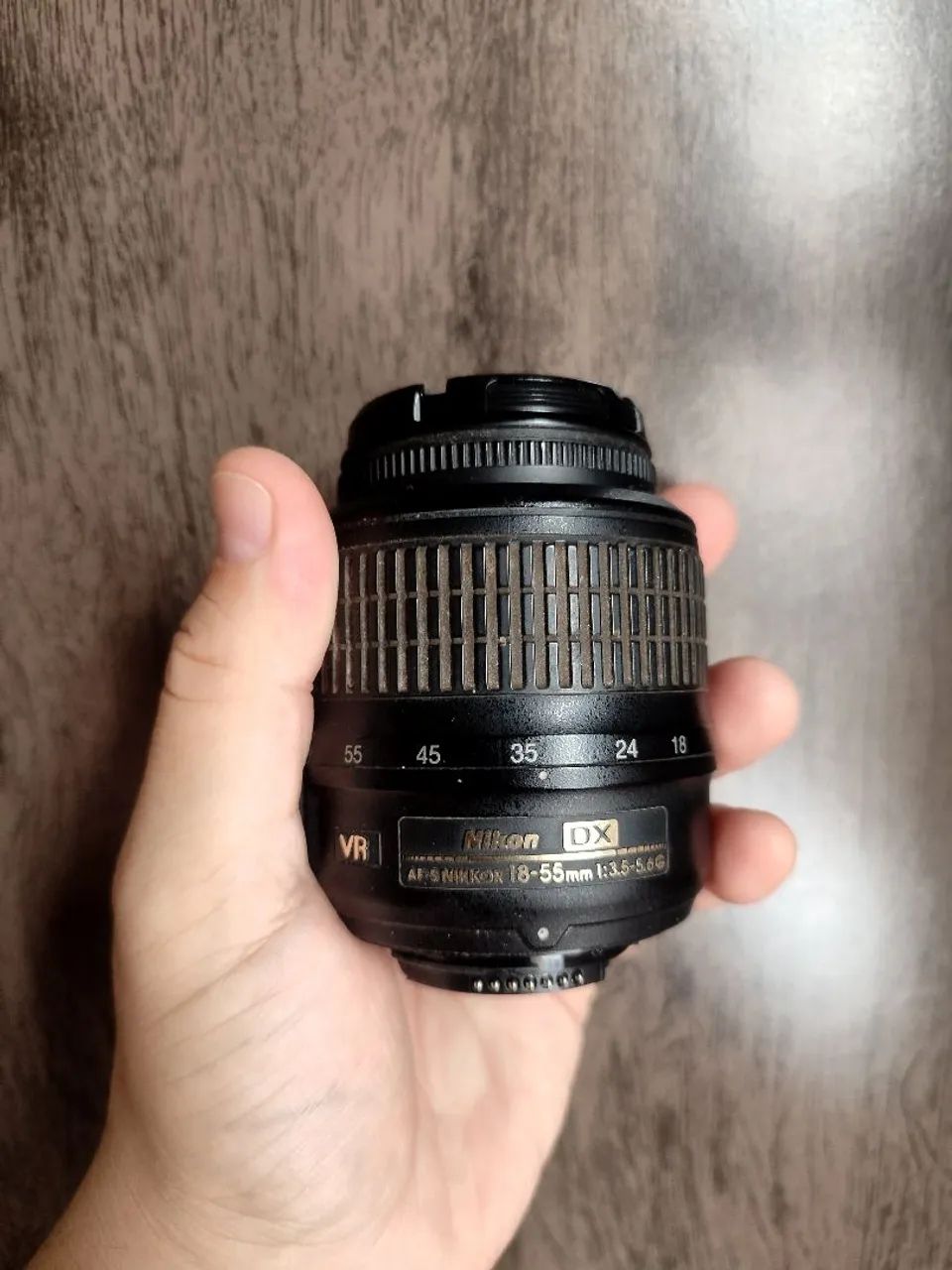 Lentes Nikon AF-P e Af-s Nikkor 18-55mm - Foto 3