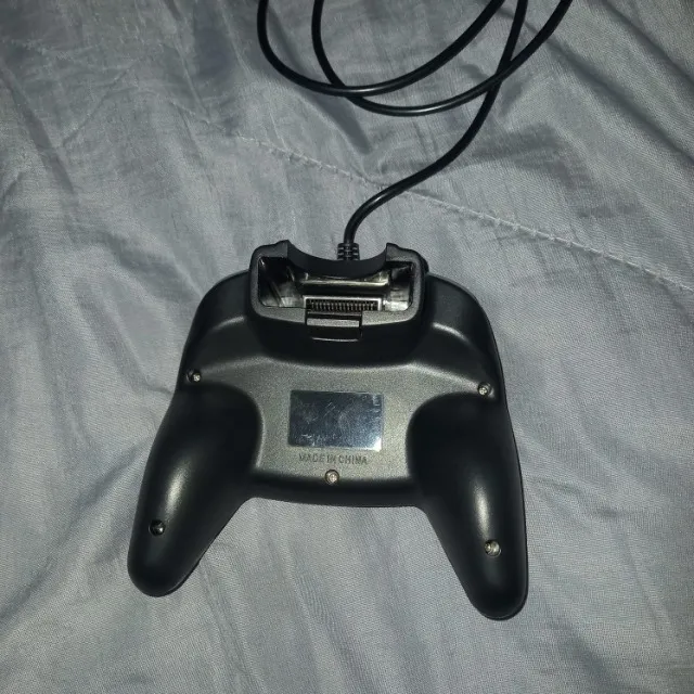 Controle Nintendo 64 Preto - Modelo Game Cube