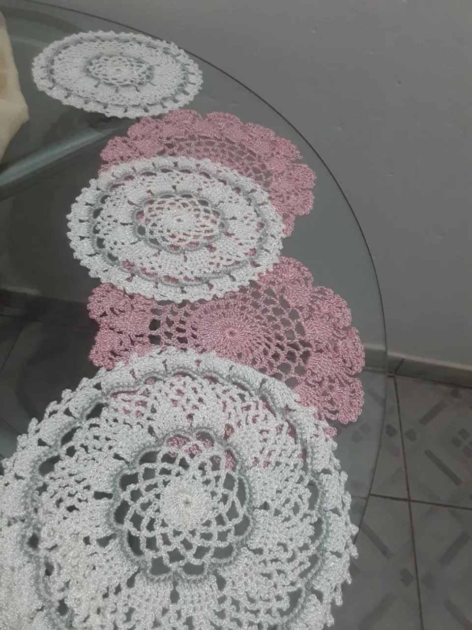 Jogo de toalhas para mesa