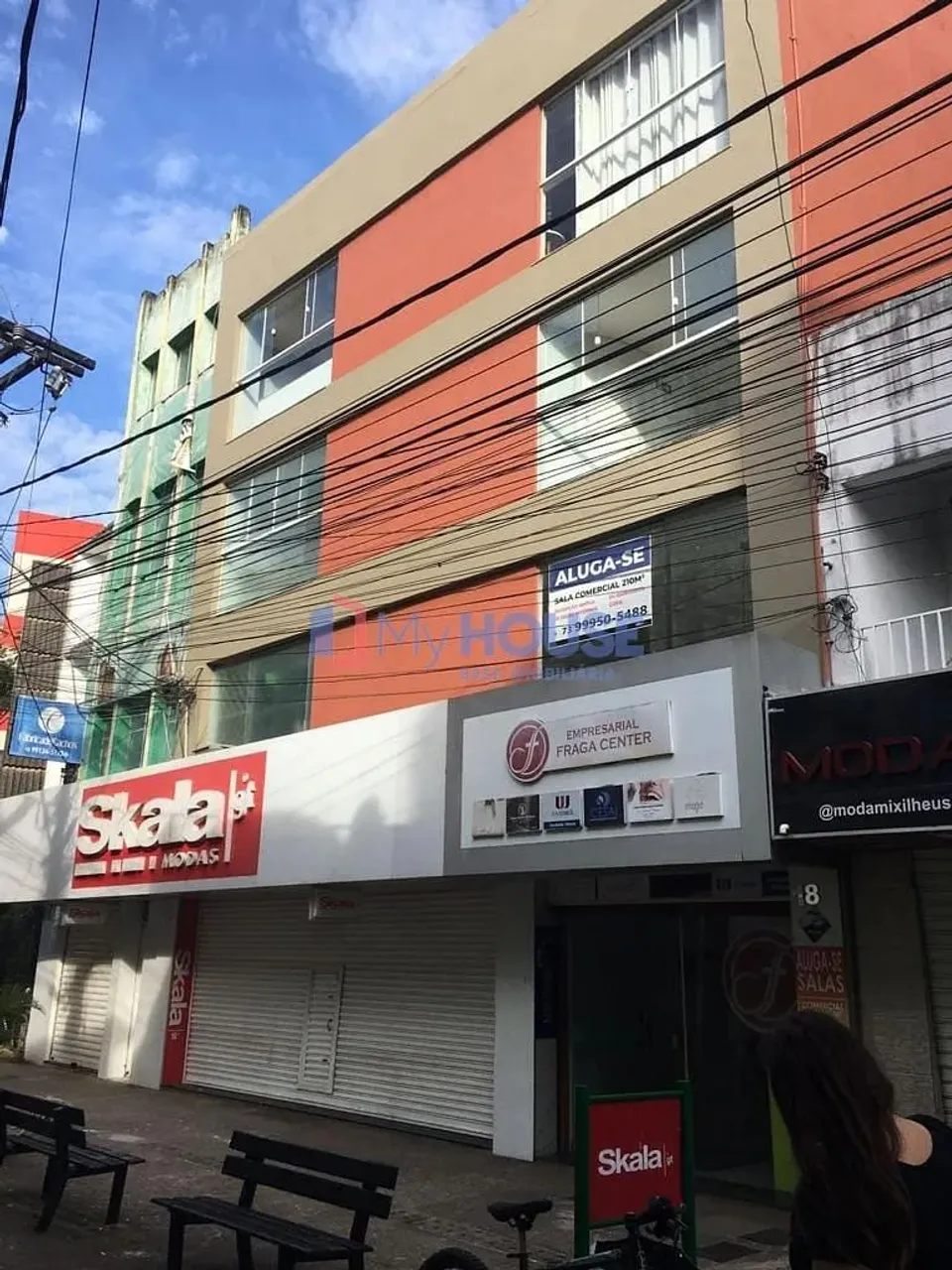 Sala para locação no coração do comércio, 220m2, Recepção, 4 banheiros em Centro, Ilhéus,