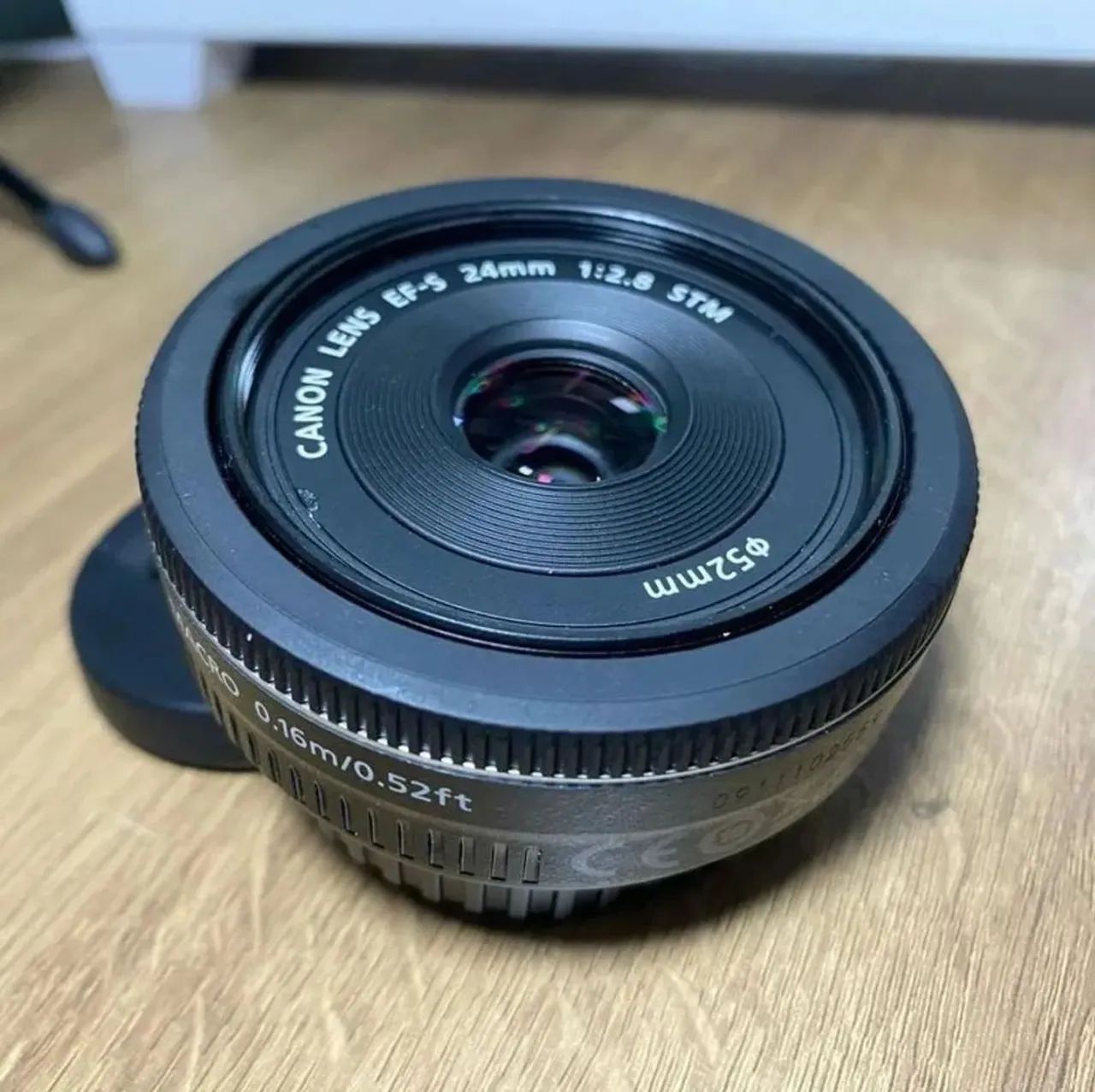 Lente Canon EFS 24mm F2.8 - Ótima qualidade! - Foto 3