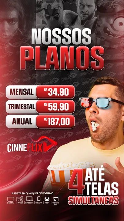 app com todos os canais e streamings - Foto 2