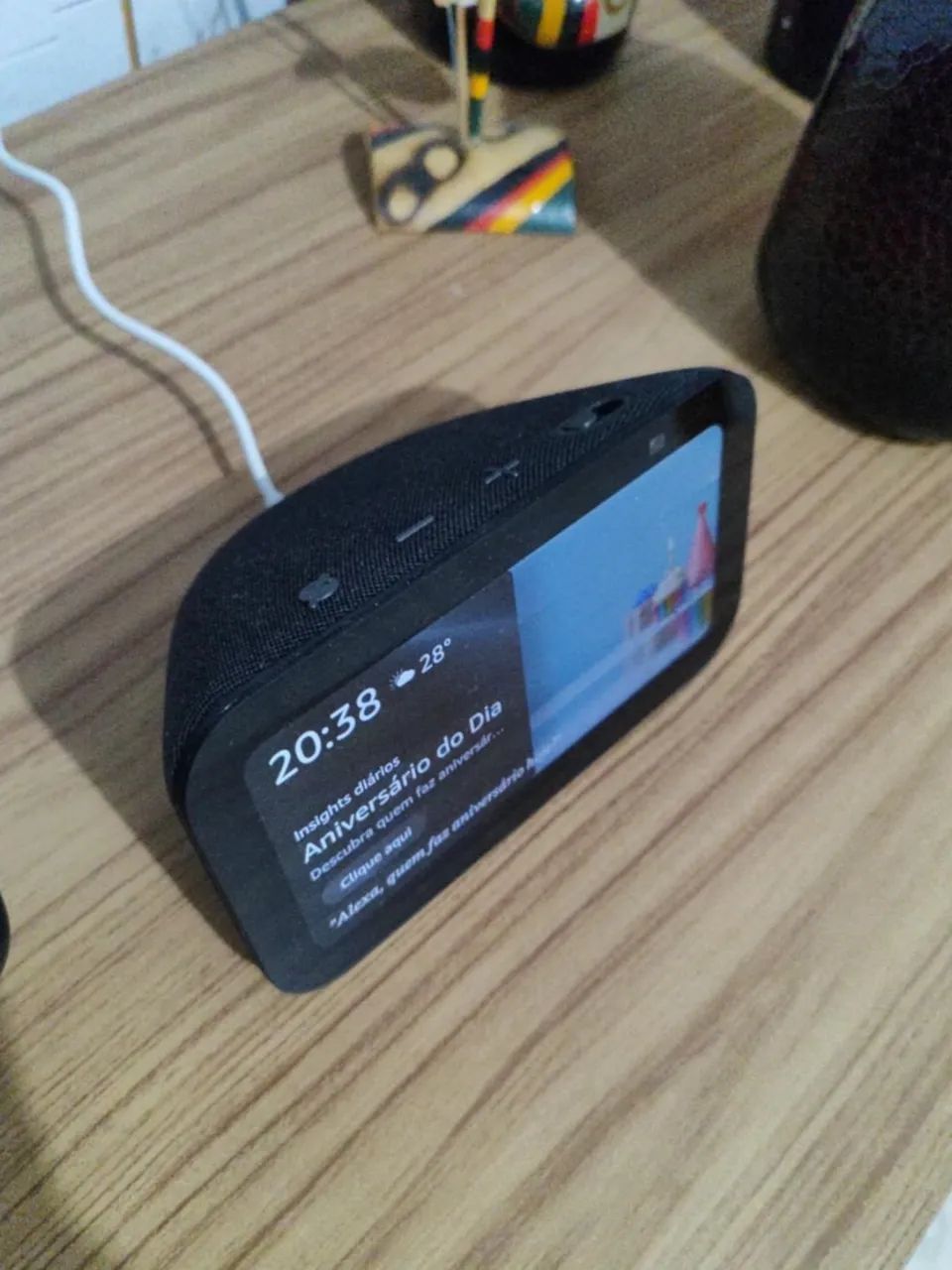 Assistente Virtual Echo Show 5 - Alexa Nova e Lacrada - Foto 2