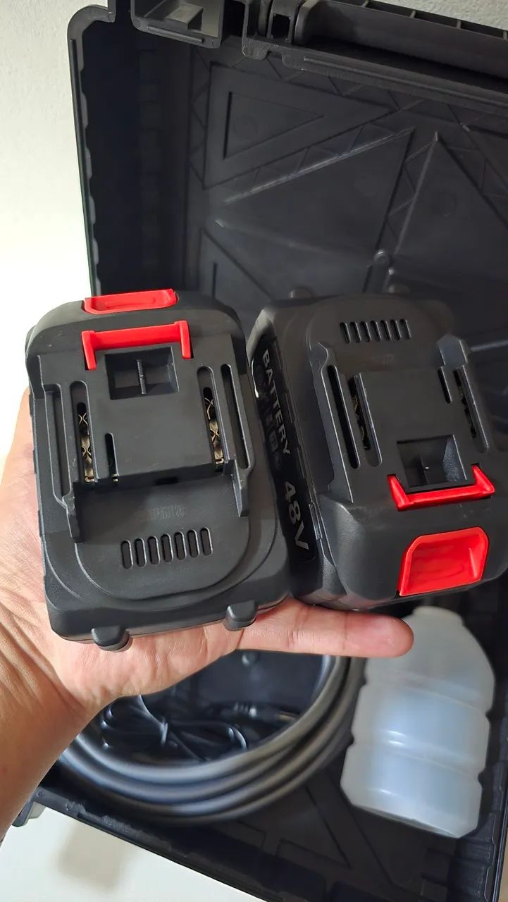 Lavadora portátil de alta pressão 48V - NOVA - Foto 5