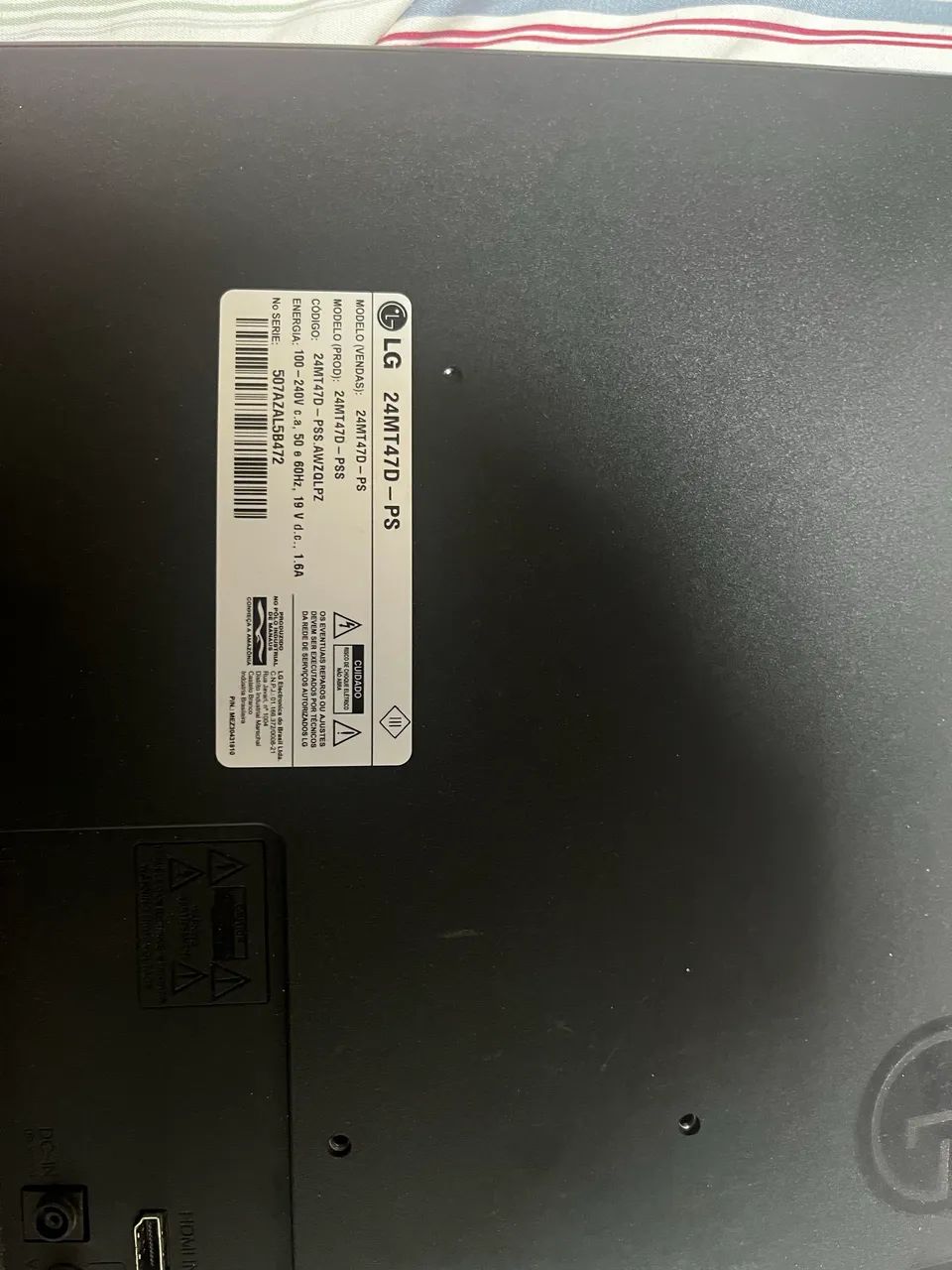 TV LG 23,6 polegadas  - Foto 2