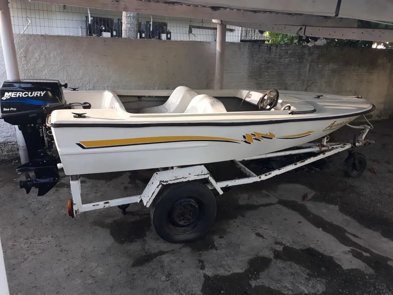 Vendo lancha com motor  - Foto 4