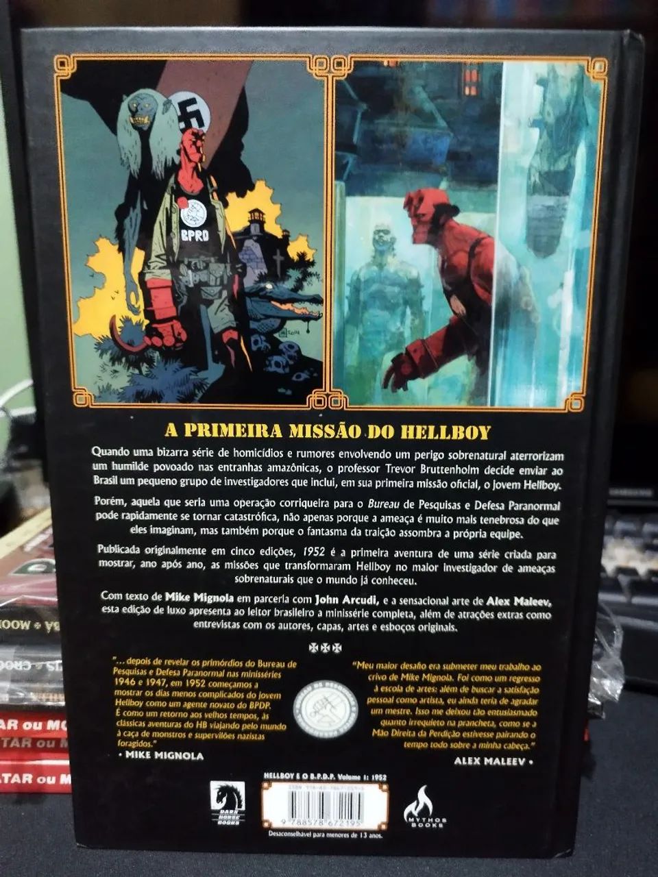Hellboy e o B.P.D.P. 1952, 1954 e Inferno na Terra vol. 02 - Foto 2