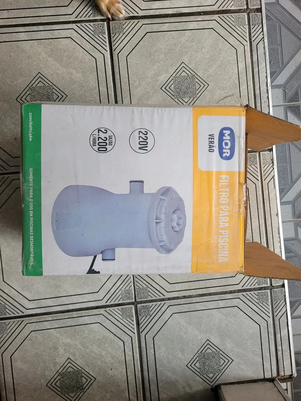 Filtro para Piscina MOR 001512 zerado64310423722881123