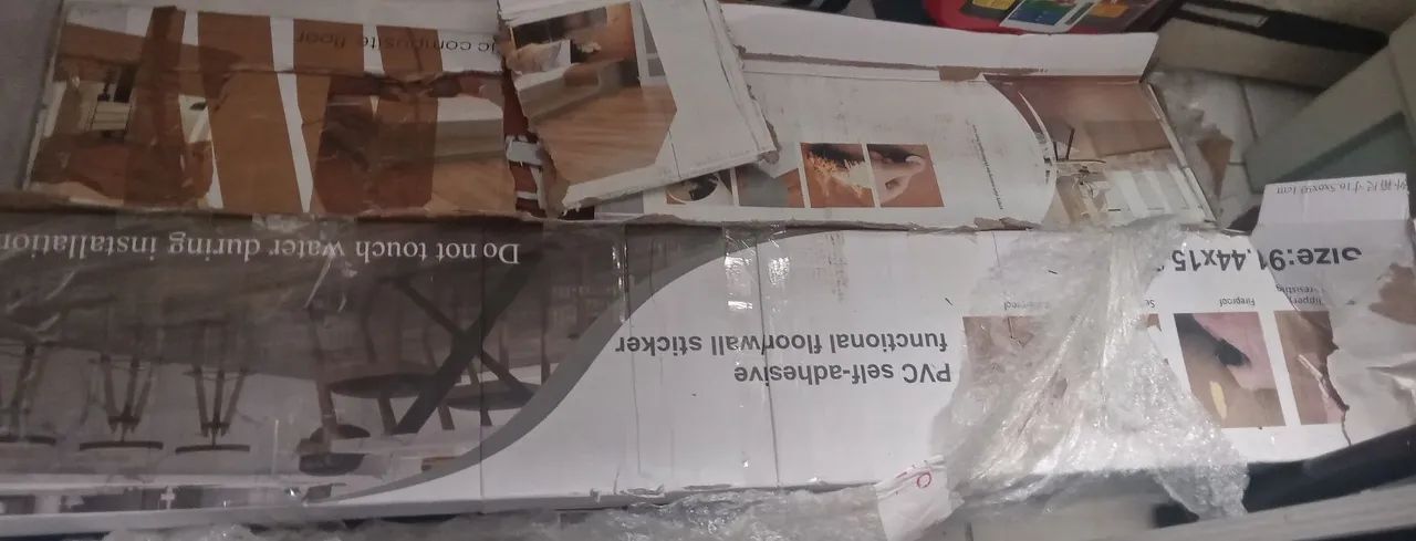 Piso vinílico auto adesivo Marrom - Novo - Foto 3