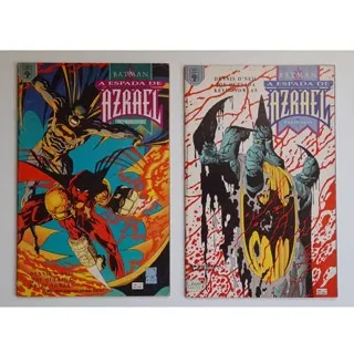HQ Batman A Espada de Azrael (Abril, completo em 2 edições)