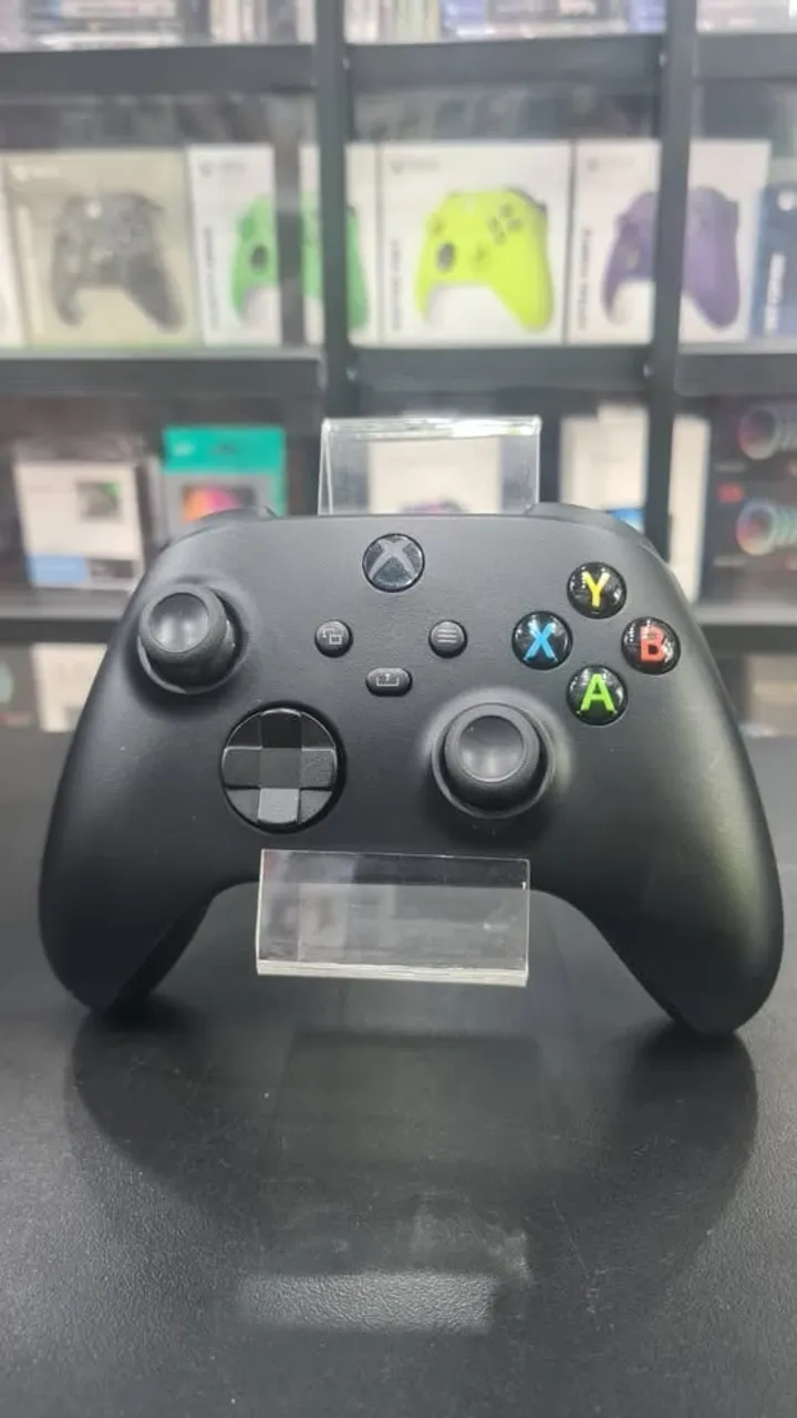 Controle Microsoft Xbox Series S Preto - Ergonomia Avançada e Conectividade Sem Fio