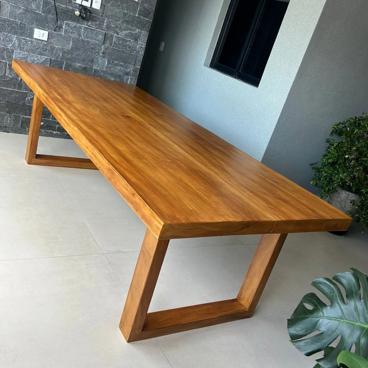 Fabricamos Mesa de madeira maciça - Foto 4