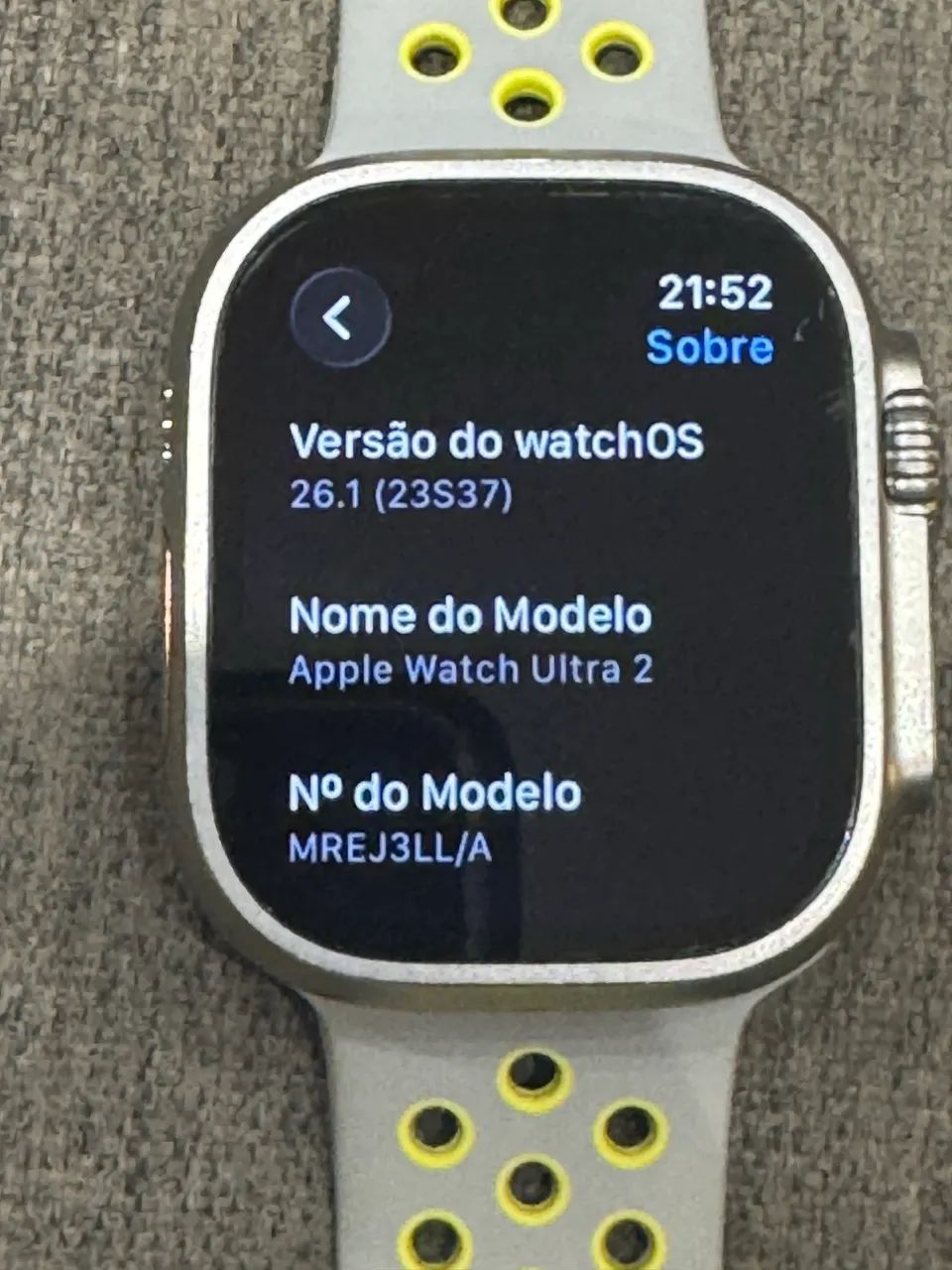 Apple Watch Ultra Série 2  GPS + Celular - Foto 4